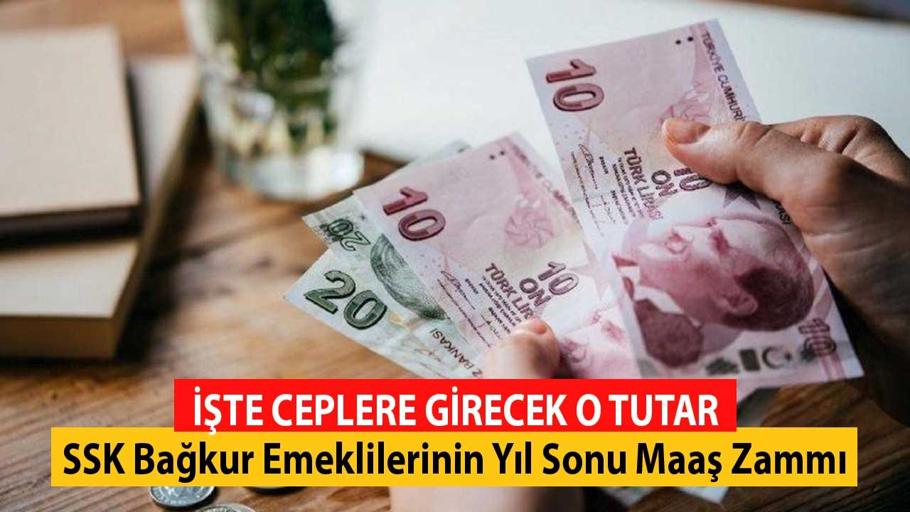 SSK Bağkur emeklilerinin yıl sonu maaş zammı! İşte ceplere girecek o tutar