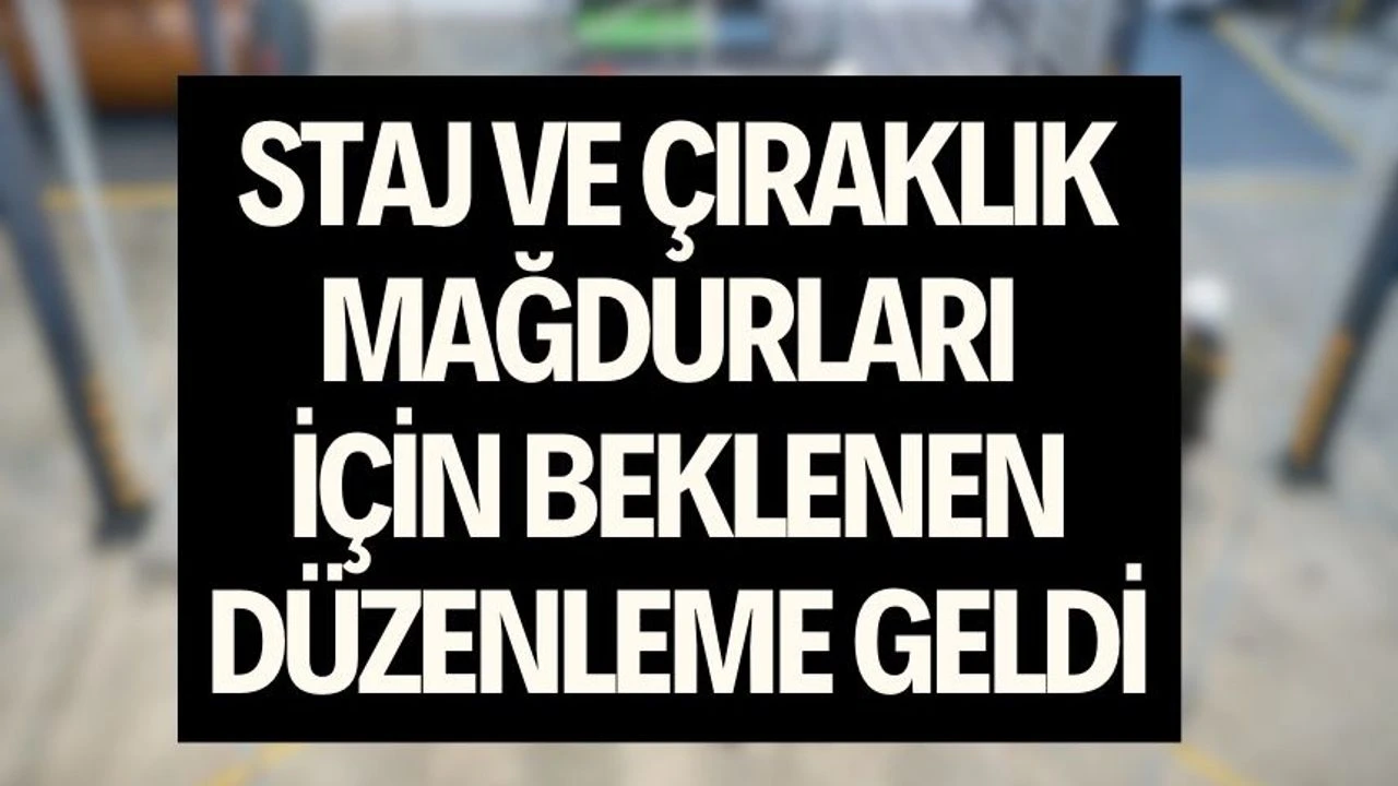 Yeni EYT’nin işaret fişeği e-Devlet’te! Staj ve çıraklık mağdurlarına müjde!